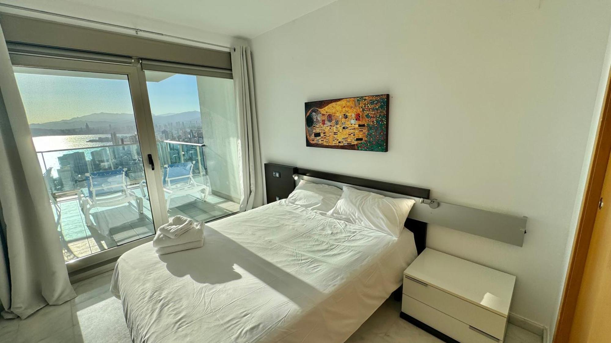 Highrise Apartment With Stunning Views From Private Balcony 85 Benidorm Exteriör bild